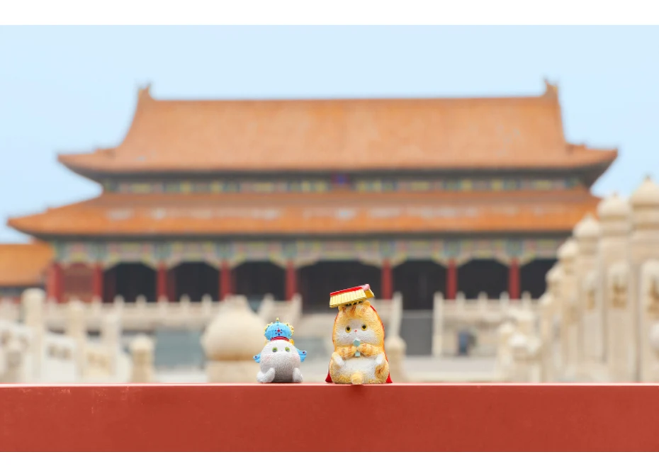 Mini Forbidden City kitten ornaments toys 21