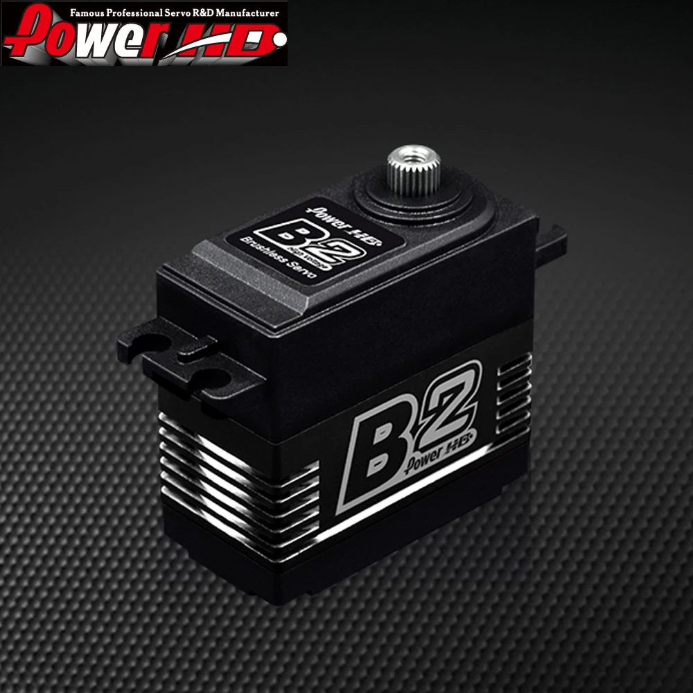 

1pcs Original Power HD B2 35kg 7.4V Brushless Digital Servo with Metal Gears and Double Bearings