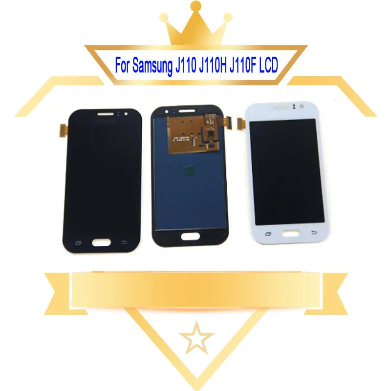 

For Samsung Galaxy J1 Ace Adjustable Brightness j110 lcd SM-J110F J110H J110F LCD Monitor Touch Screen Digitizer Component