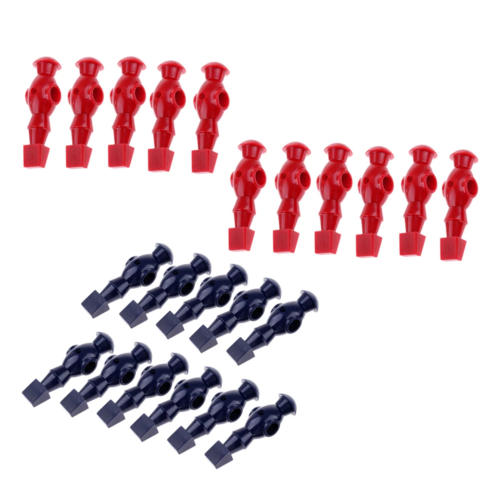 Perfeclan 22 Pieces Quality Table Soccer Players Replacement Foosball Table Man Table Soccer Men Player 
