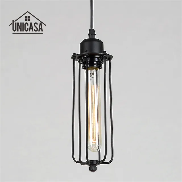 Antique Wrought Iron Lighting Fixtures Black Metal Pendant Lights