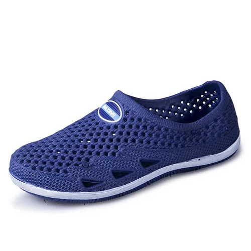 Blue MAISMODA/Летняя мужская спортивная обувь; дышащая быстросохнущая водонепроницаемая обувь для плавания; нескользящая обувь; Zapato Hombre; YL549 - Цвет: Blue