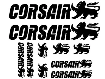 

For 1Set Corsair Bike Decals Sticker Kit Set MTB DH Downhill Fox Konig Ducat Toro Pantani Car Styling
