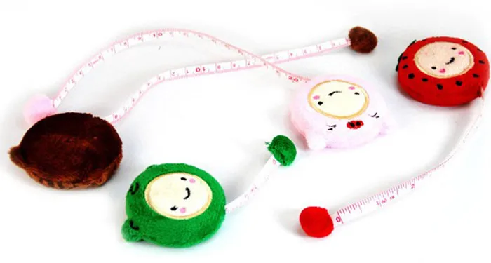 5pcs-Kawaii-New-150cm-Cartoon-Tape-Measure-Retractable-Sewing-Flexible-Ruler-Stationery-color-random (1)