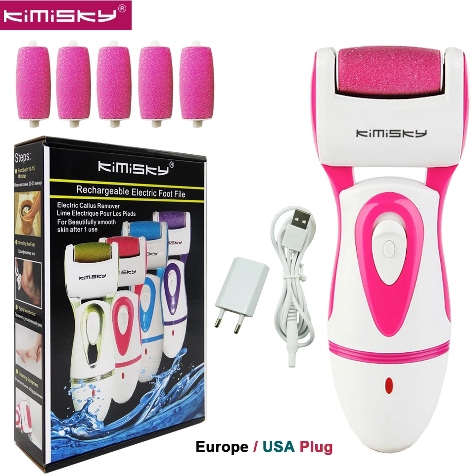 Kimisky Electric Pedicure Foot Care Tool Pies Callos Remover