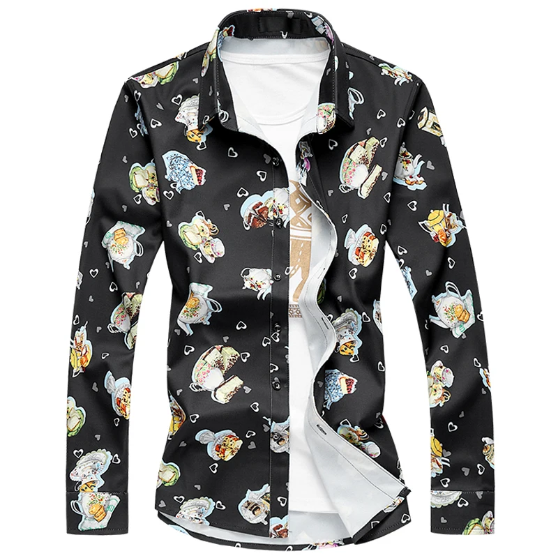 2017 Новые Сезоны Высокое качество Мода Досуг большой размер черный цвет узор