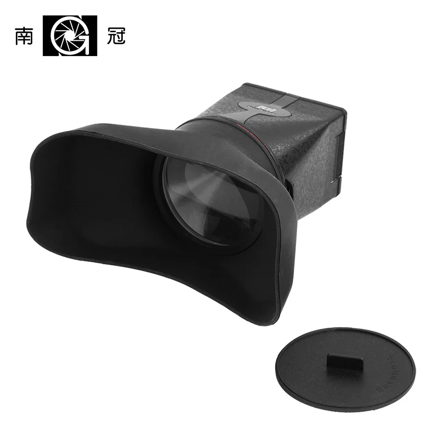 

excellent CN-278 video camera LCD magnifier ideal for DSLR DSLR Viewfinder Rubber Eyecup Magnifier Extender Magnetic Hood CD50