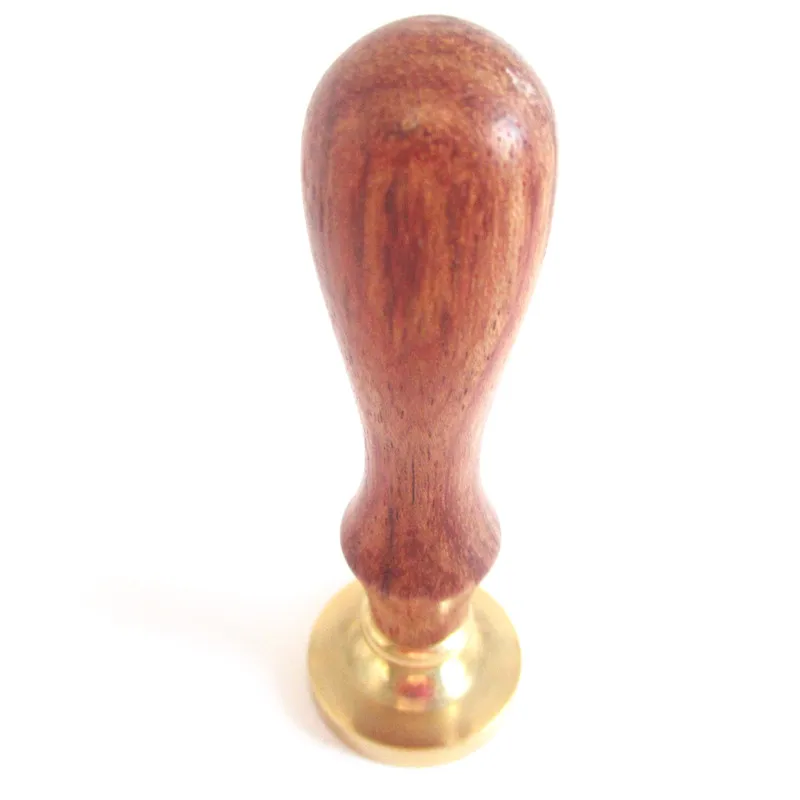  XunMade Brass Head Wood Handle Letter Sealing Wax Stamp for Wedding Invitation Envelope Scrapbookin - 32831200497