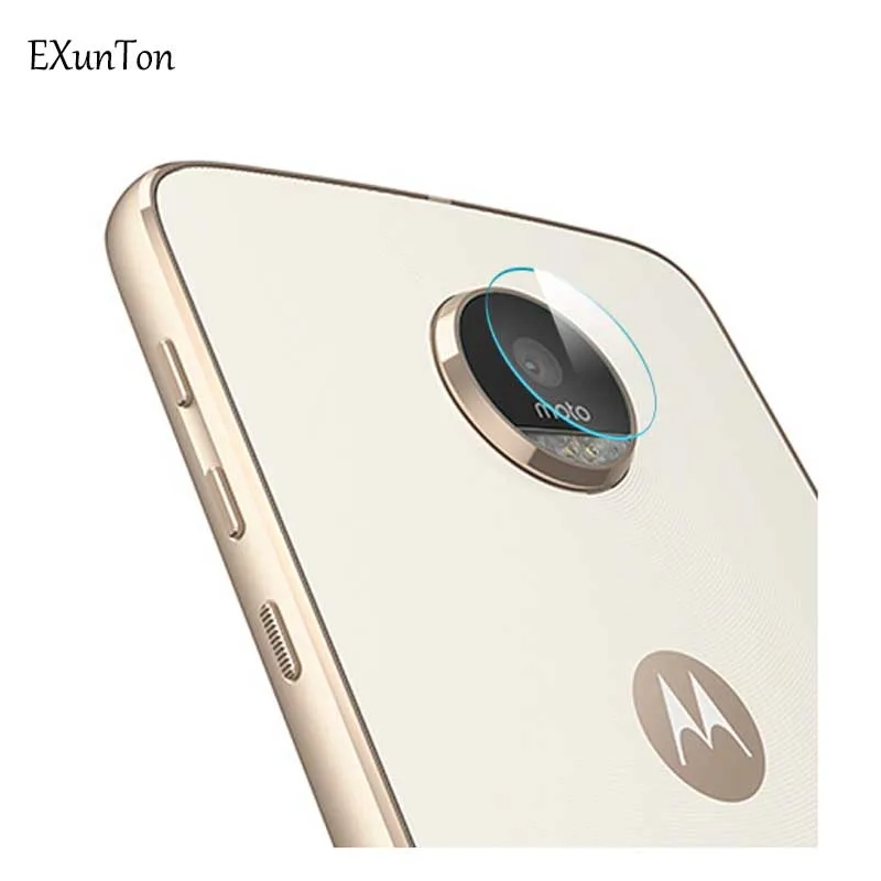 EXUNTON 2 шт. задняя камера Объектив Закаленное стекло для Motorola Moto G6 Play G6Plus Plus 7H мягкая
