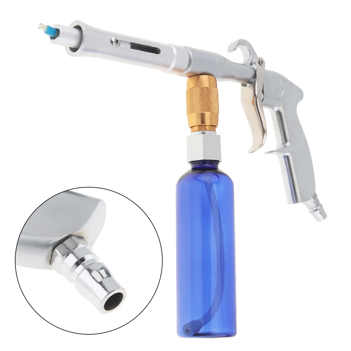 

Hand-held 200 Milliliter Pneumatic Cleaning Spray Gun Spraying Tool with Adjustable Water Volume for Furniture Cleaning Car Wash