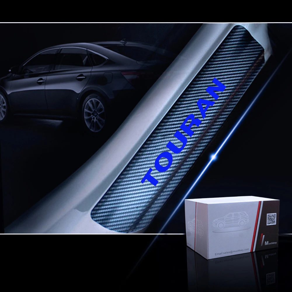Для VW jetta Passat Polo Golf Touran Tiguan Накладка на порог двери автомобиля порога Добро
