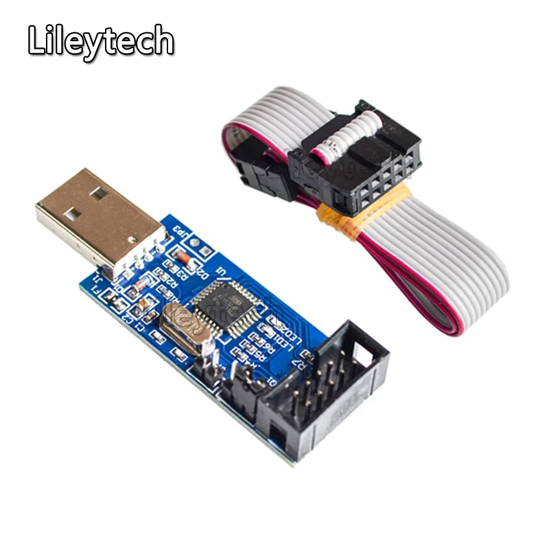 Programador USB ISP para AVR ATMega ATTiny 51 AVR Board ISP Downloader ...