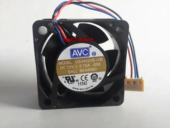

The new AVC DS04020B12MX H3C S390 3900 5024P 4020 12V 0.15A 40 * 40 * 20mm double ball bearing fan fan three-wire switch