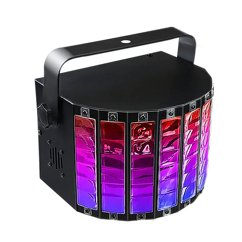 

Free shipping Bluetooth laser beeam sounds stage effect equipment speakers for DJ disco remote control RGBW projector lighting
