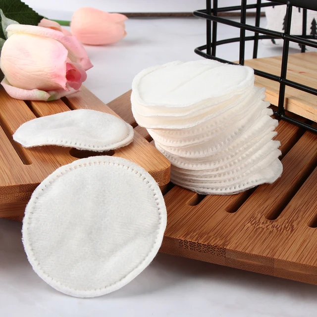 100Pcs/pack Make Up Cosmetic Cotton Pads Wipe Pads Nail Art Cleaning Pads Soft Daily Supplies Facial Cotton Makeup Remover Tool 1