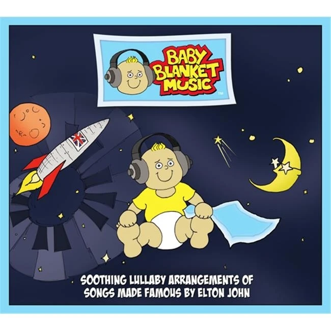 Baby Blanket Music BBM002 CD - Soothing Lullaby Arrangements of Songs Made Famous by Elton John