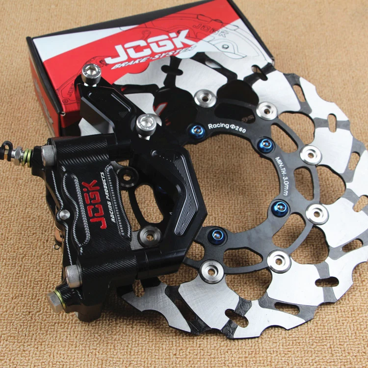 

Motorcycle Front Brake System 260mm(brake Caliper Bracket Disc) For Yamaha Scooter Cygnus X Modify