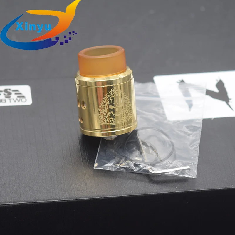 Subtwo RDA атомайзер 24 мм Диаметр PC PEI материал Ecig подходит для 510 модов vape tank VS QP дизайн