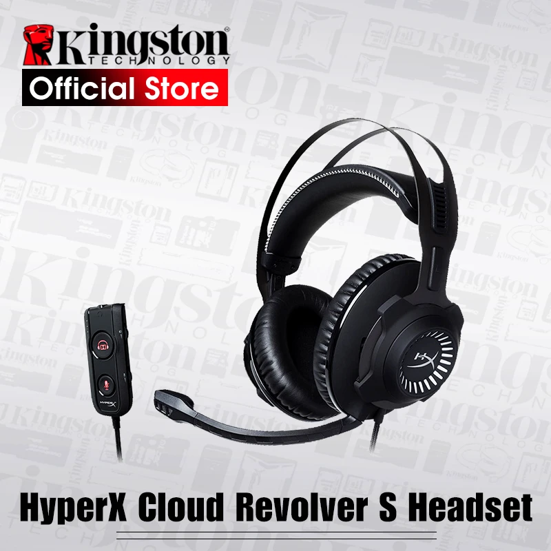 Kingston HyperX headphone Cloud Revolver S Gaming Headset with Dolby Surround Sound for PC, PS4, PS4 PRO, Xbox One,|gaming headset|hyperx cloud gaming headsetgaming headphone headset - AliExpress