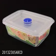 Маленький Средний Большой Пластиковый очистить хранилище контейнер для пищи с крышкой Новые