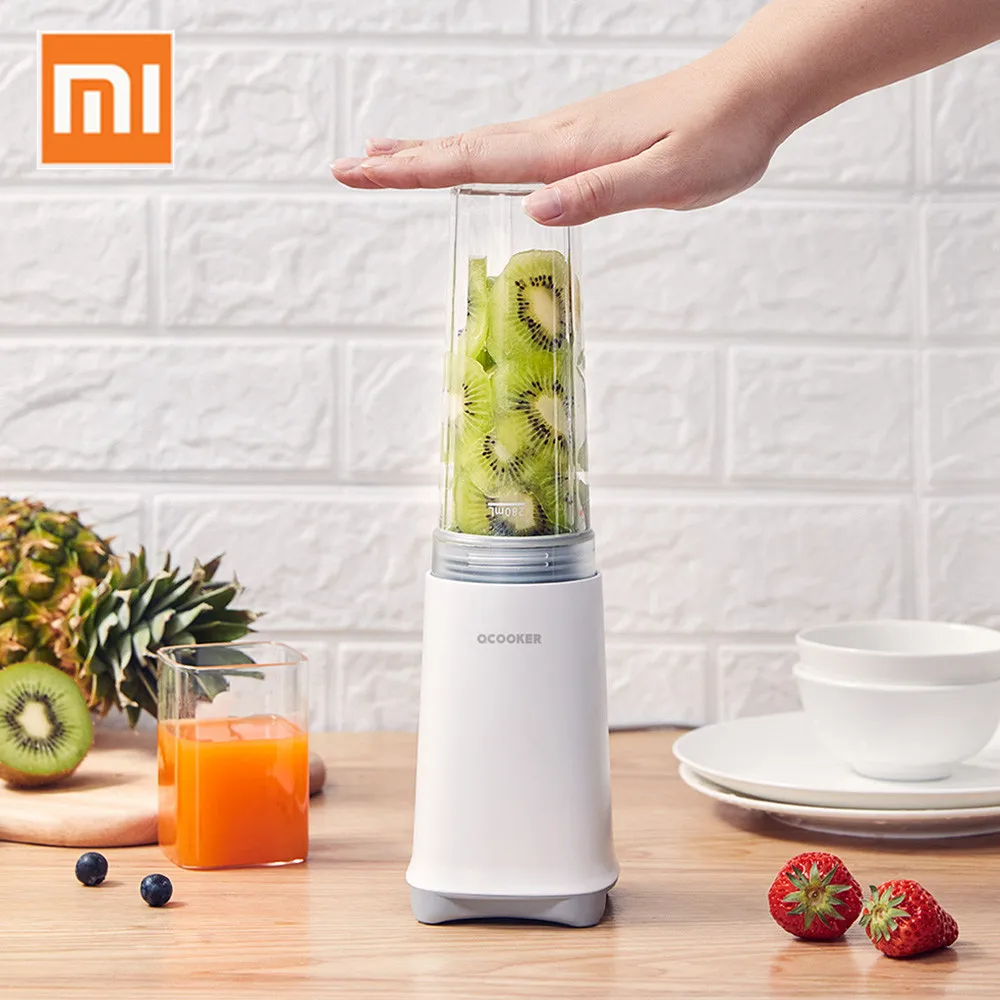 

XIAOMI 280ML 4 blade portable blender juicer machine mixer electric mini food processor juicer smoothie blender cup maker juice