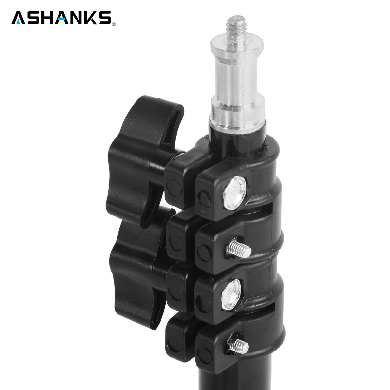  Photography 2m/6.5FT Light Stand for Ring Light Aluminum Tripod Holder for Photo Studio Camera Vide