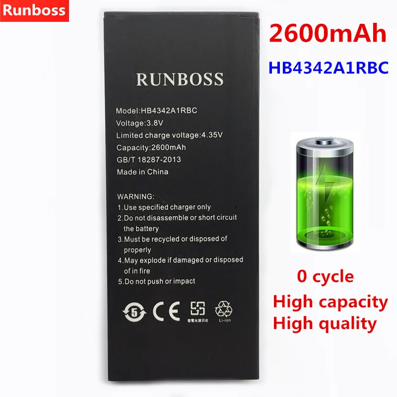 

2600mAh For Huawei HB4342A1RBC Phone Battery For Huawei Y5II Y5 II 2 Ascend 5+ Y6 Honor 4A SCL-TL00 Honor 5A LYO-L21 Battery