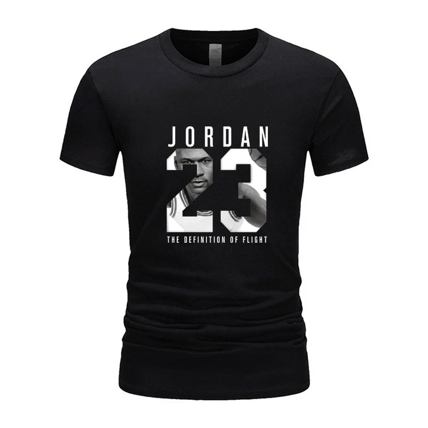 

NEW summer Hot Sale New Tee Jordan 23 Print Men Swag T-Shirt Top Quality Cotton Jordan 23 Hip Hop Short Sleeve T shirt Men