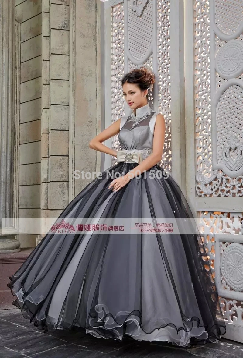 

collar Medieval Renaissance black grey Gown queen Dress stage costume Victorian Gothic/Marie Antoinette/Colonial Belle Ball