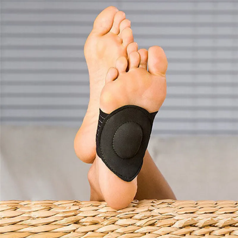 

New Absorb Shocking Foot Arch Support Plantar Fasciitis Heel Pain Aid Feet Cushioned, Health Feet Protect Care Pain Arch