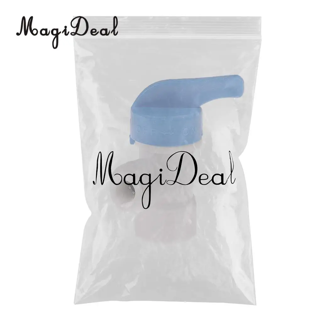 Magideal Plastic 1/4 'OD Tube Ball Valve Quick Connect Straight Fitting for RO Water Applied to Housing in Line Filters