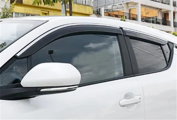 

PC Plastic Car Body Styling Window Glass Wind Visor Rain/Sun Guard Vent Cover Fit For Toyota C-HR CHR 2016 2017 2018