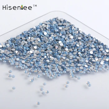 

Fashion Hot Blue Opal Style Rhinestone Flat Back & Spherical Glass 3DNail/Mobile Phone Case/Accessories Decoration Wholesale