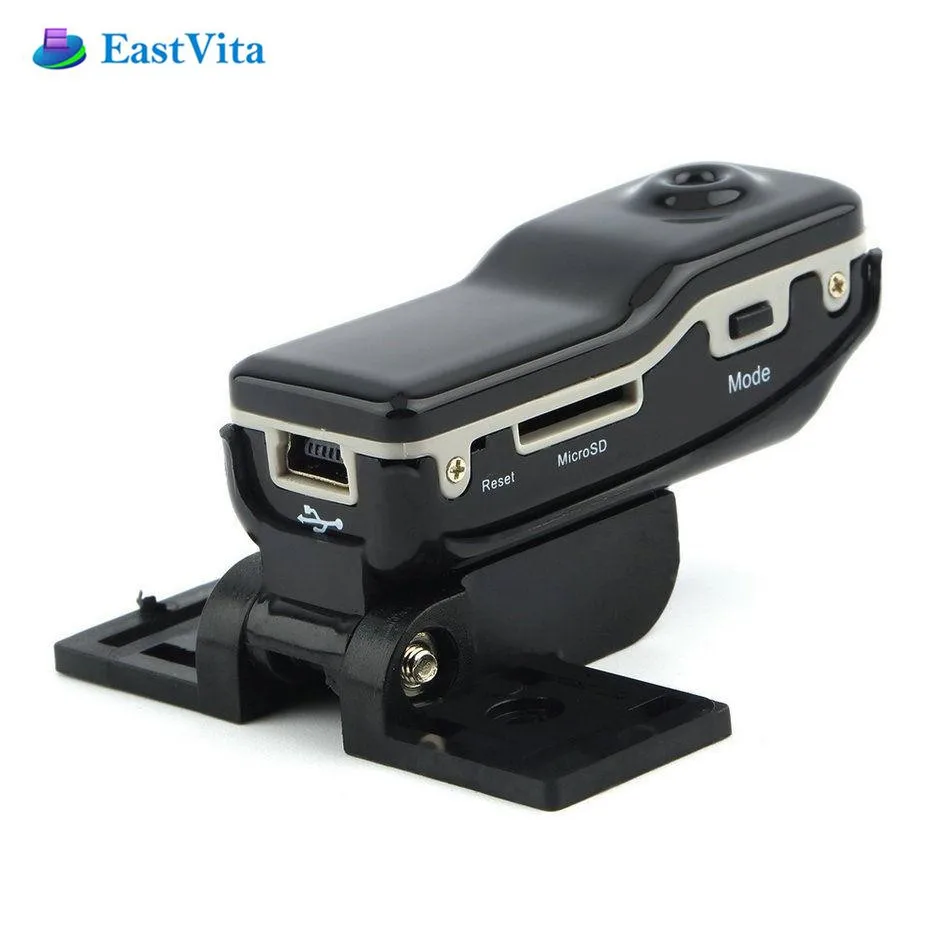 EastVita цифровой мини-видеорегистратор MD80 + зажим для мини-видеокамер камеры + кронштейн Поддержка слот для карт памяти HD DVR Спорт режиме VOX