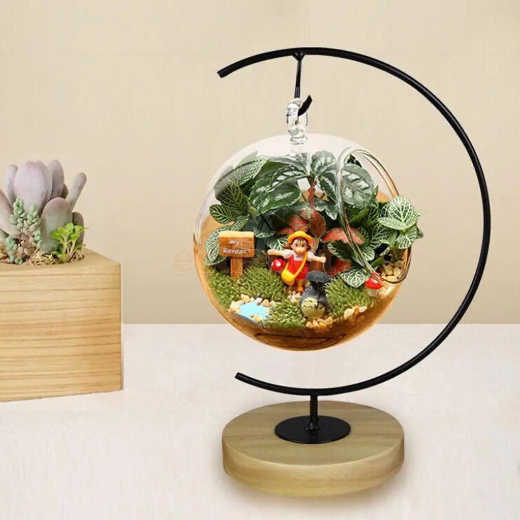 Hanging Vase Plant Stand Holder Wooden Base for ... Hanging Vase Plant Stand Holder Wooden Base for ... on Plant Stand Hanging
id=67598