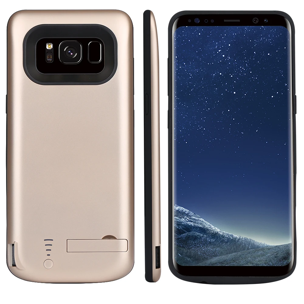 NENG для Galaxy S8 S9, 5000 мА/ч, внешний аккумулятор, резервный с подставкой(5,8 дюйма), чехол для зарядки аккумулятора, чехол для samsung Galaxy S8