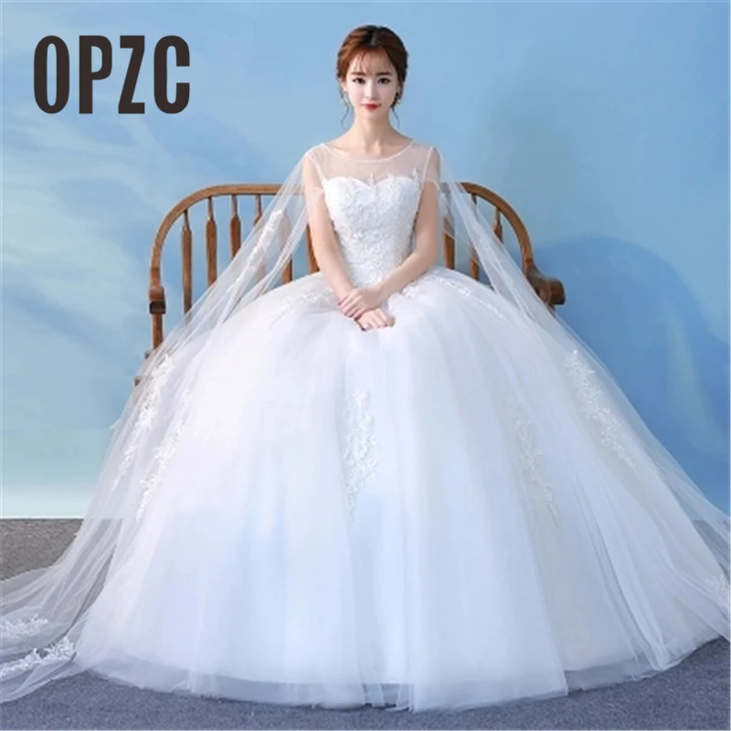 Vestido De Novia Special Sleeveless White Wedding Dress