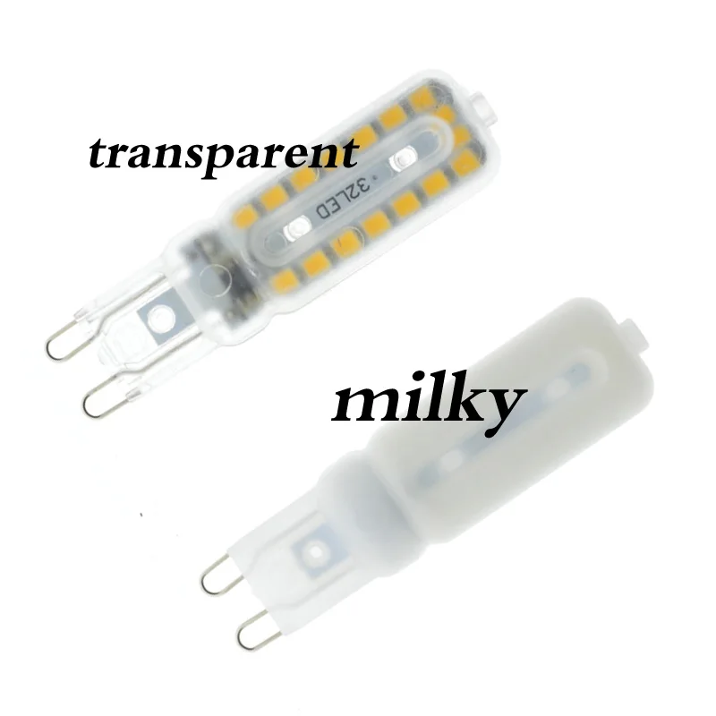 5X G9 светодиодный светильник 5 W 7 W 9 W мини-светодиодная лампа AC 220 V SMD2835 прожектор люстра высокое качество освещения замена галогеновым лампам