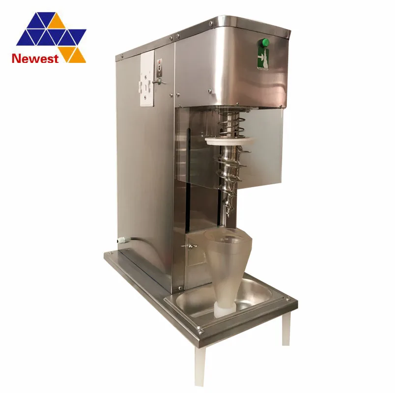 With led light new designed frozen yogurt ice cream blending machine