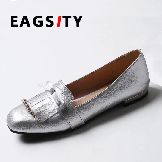 silver flat shoes size 11