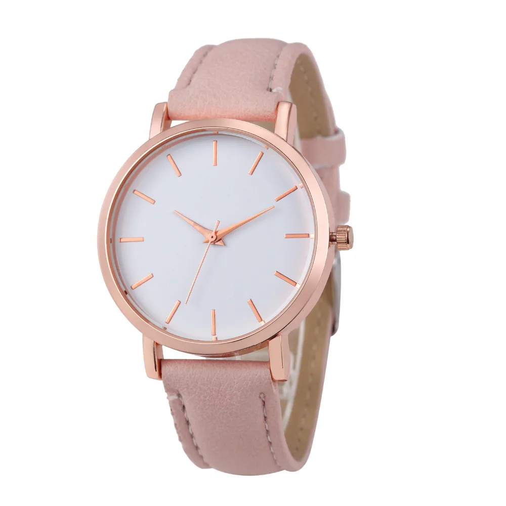 

Fashion Unisex Montre Femme Reloj Mujer Leather Stainless Men's Watch Wholesale Quartz Wrist Watches Women Hot Fast Shipping