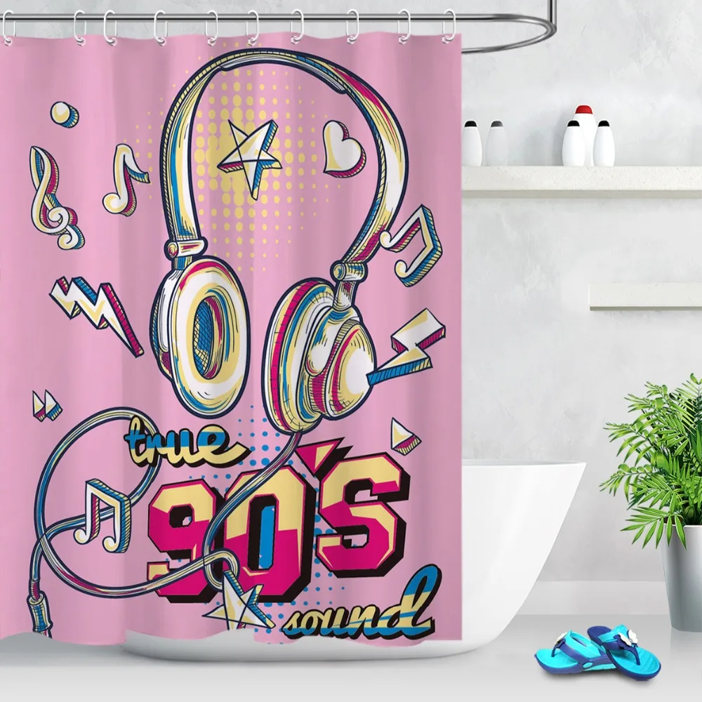 Милые наушники Heart Star True 90's Music Pink водонепроницаемые экологичные для ванной