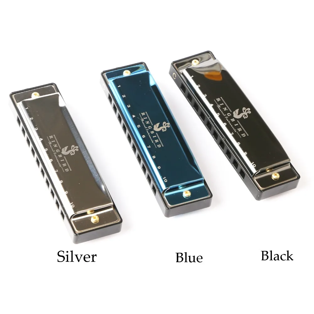 Губная гармошка 10 Hole Blues Harmonica Diatonic Scale Ключ C|Губная гармошка| |