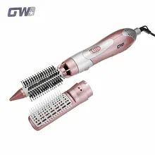 GW профессиональный электрический фен машина Расческа 2 в 1 многофункциональный фен для волос Инструменты для укладки волос набор фен для путешествий дома