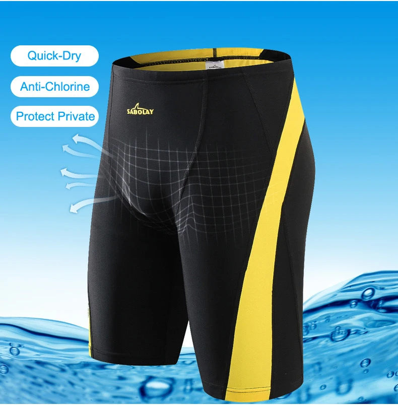 Мужская одежда для плавания плавки Мужские боксерские шорты для плавания ming быстросохнущие плавки для серфинга эластичный купальный костюм Sunga Plus L-5XL