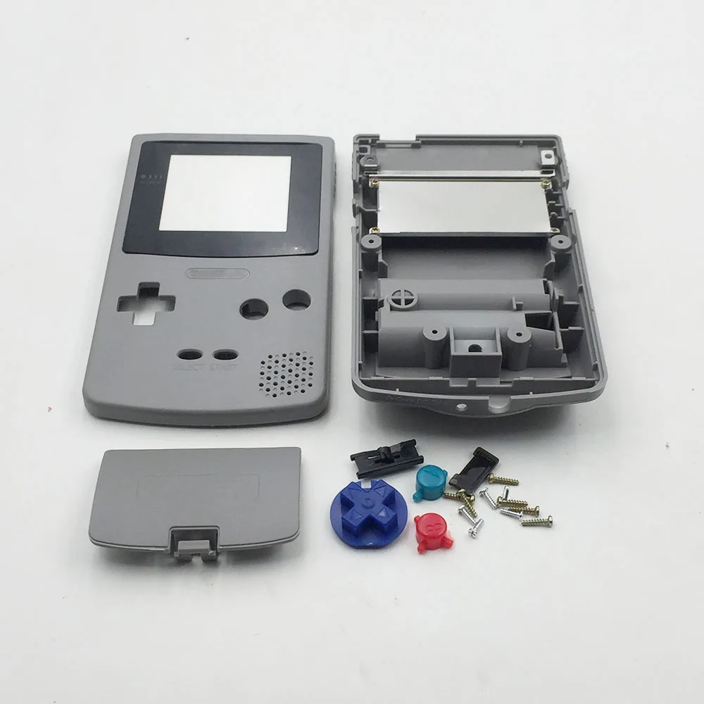 

10PCS Gray White Housing Shell case Cover Replacement for Nintendo Gameboy Color GBC