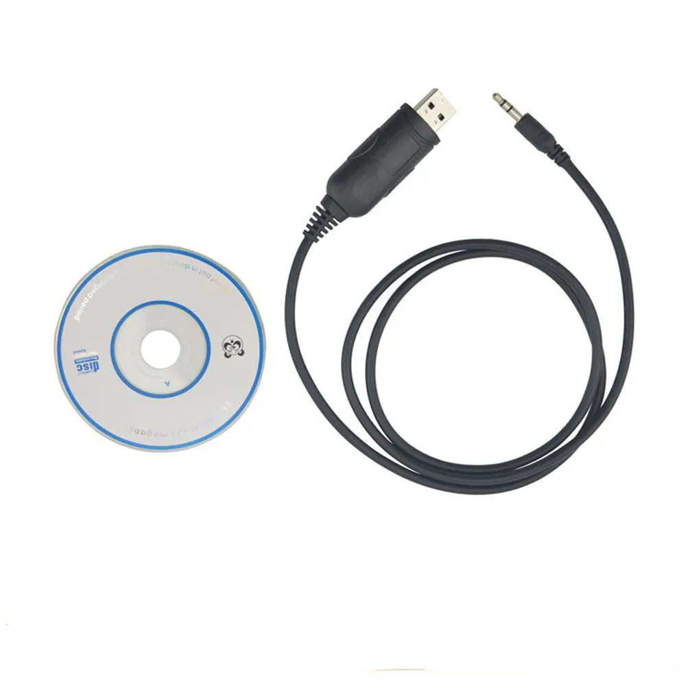 Для QYT KT8900 USB Кабель для программирования и CD программное обеспечение для QYT KT-8900 KT-UV980 KT8900R KT-8900R двухдиапазонный мини мобильный автомобиля
