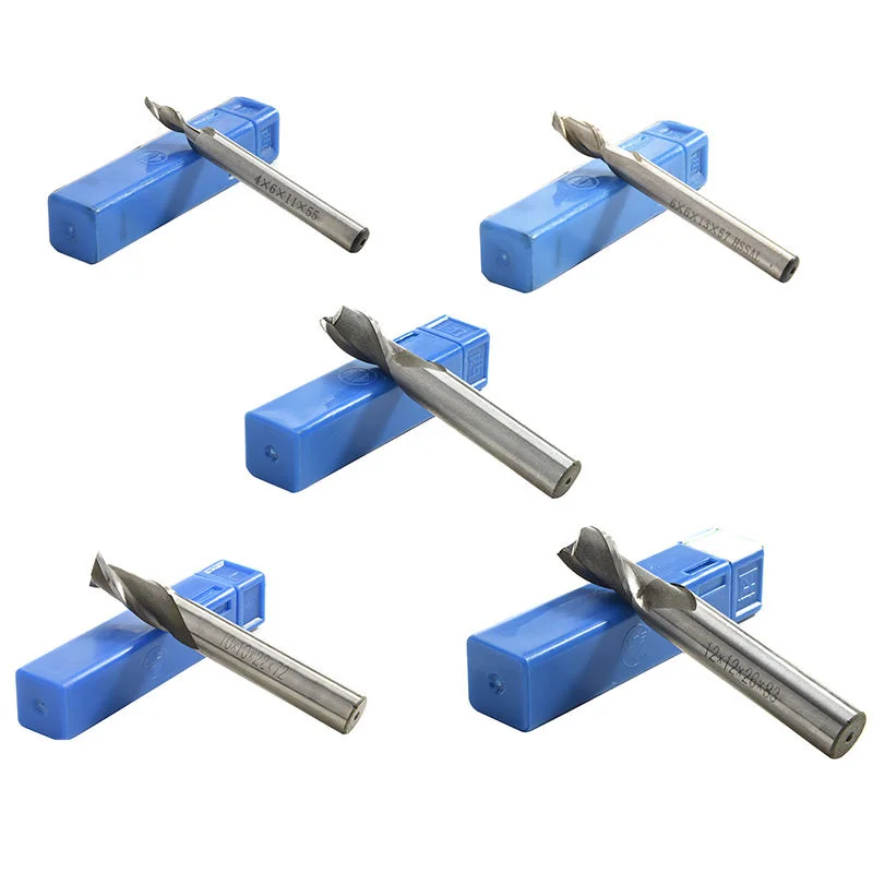 1 шт. 2 каннелюра с цилиндрическим хвостовиком торцевая фреза фрезерные биты фрезерный инструмент резак 4/6/8/10/12 мм сверление по металлу