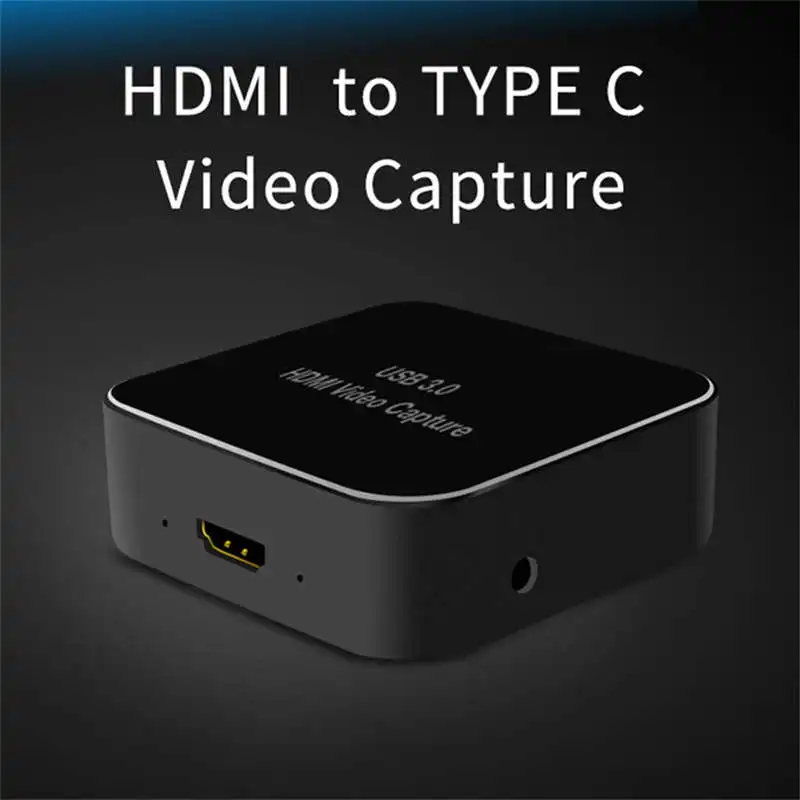 Ac-Hdcp Usb 3,1 Hdmi к type-C 1080P Hd видео Захват карты коробка без привода для ТВ ПК Ps4 игра Live Stream для Windows Li