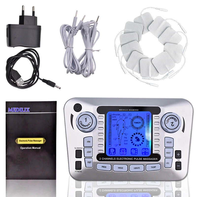 Home Rehabilitation Physiotherapy Machine Full Body Electric Multifunctional Massager Pulse tens Acupuncture Meridian Therapy Home Rehabilitation Physiotherapy Machine Full Body Electric Multifunctional Massager Pulse tens Acupuncture Meridian Therapy